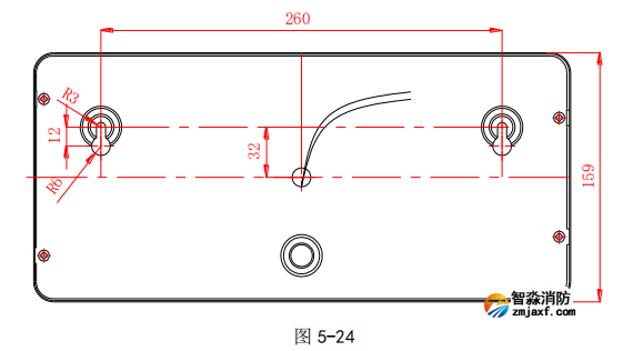 海灣GST-LD-8317H型氣體釋放警報器接線安裝技術
