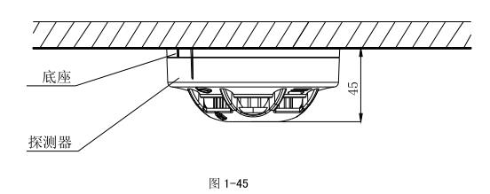 海灣JTY-GF-GSTN900-NB 獨(dú)立式光電感煙火災(zāi)探測(cè)報(bào)警器安裝方式示意圖
